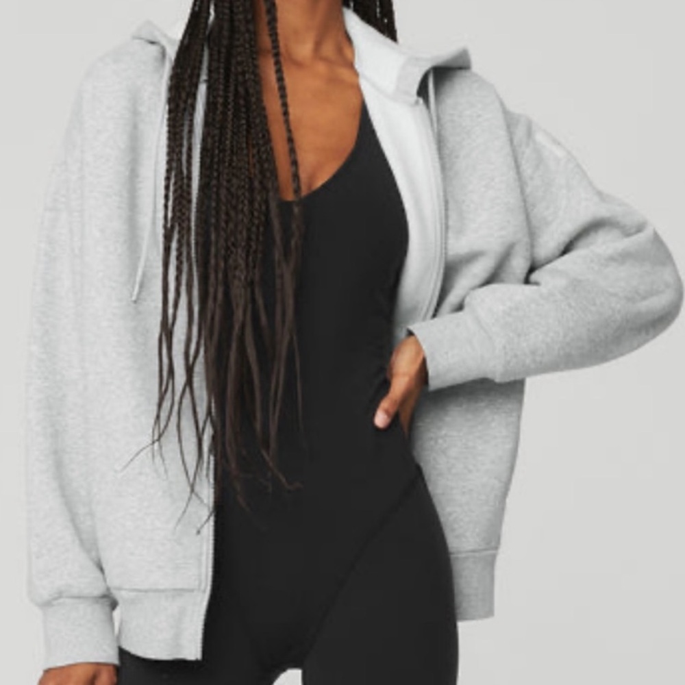 ALO Yoga Gray Hoodie